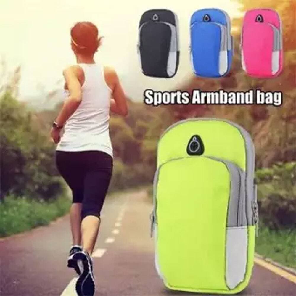 Universal Sports Phone Bag Outdoor Running Water-resistant Armband - Multi