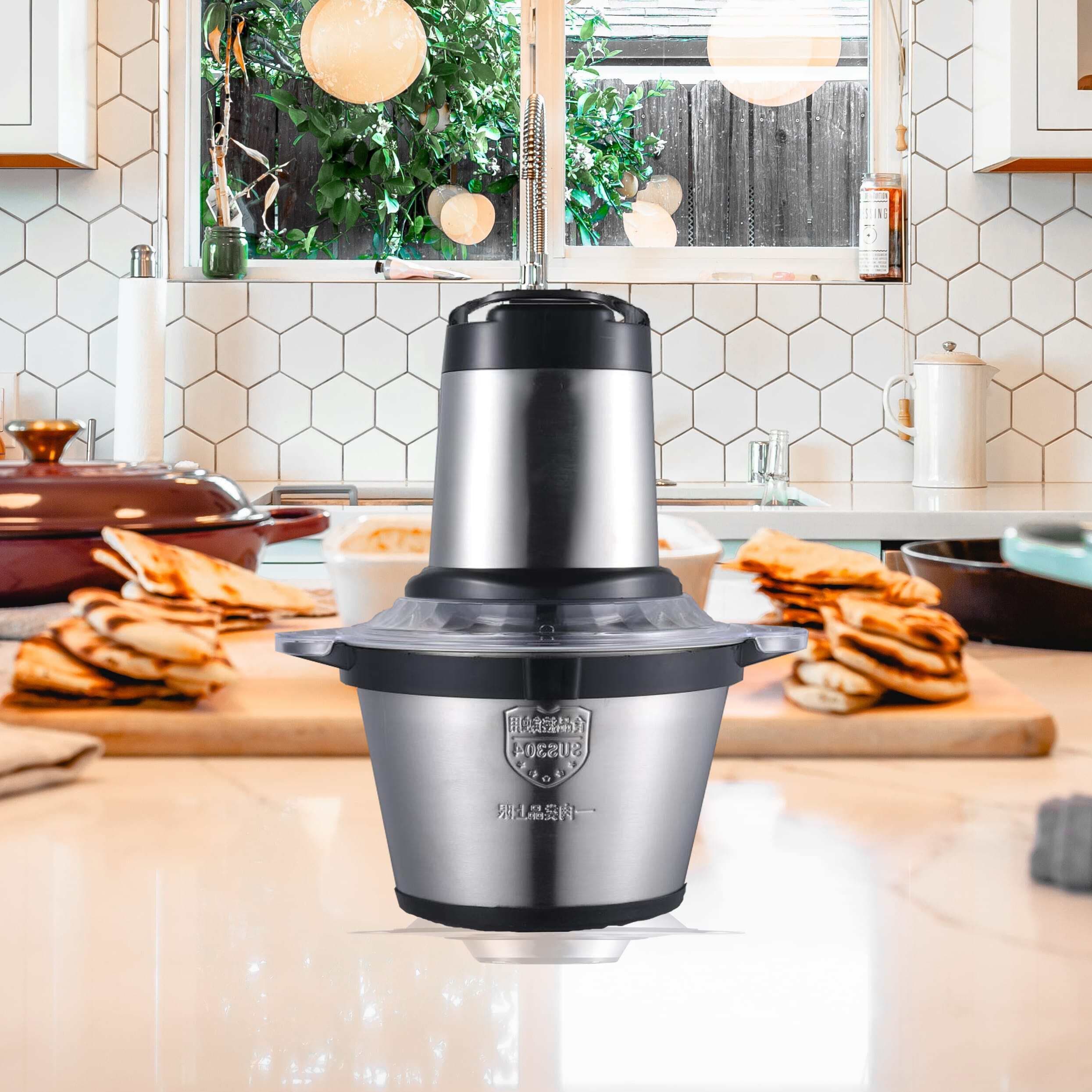 Multifunction Meat & Vegetable Chopper (4L Bowl)