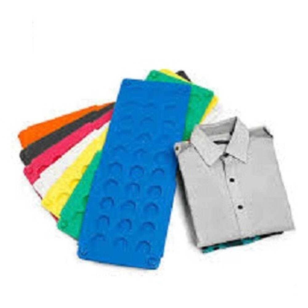 Plastic Adjustable T-Shirt Organizer Clothes Folding Board - Multi