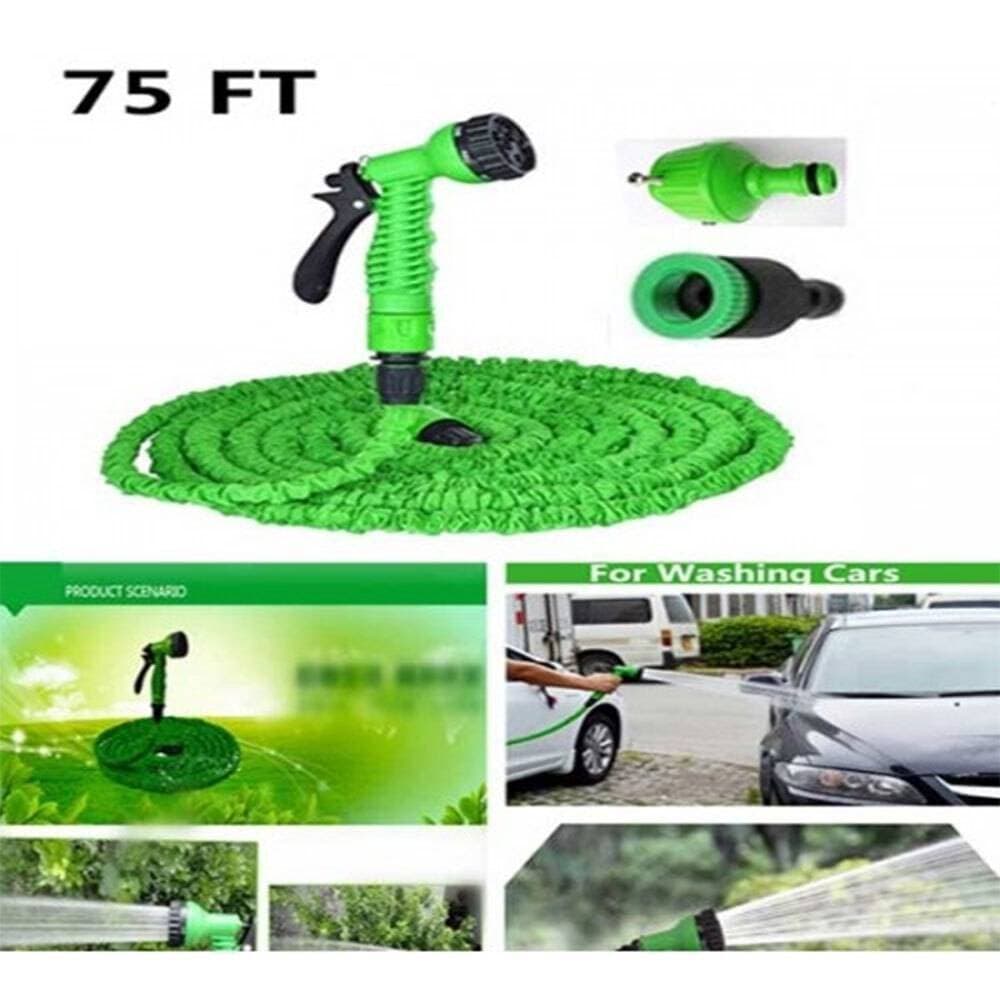 Magic Hose Water Pipe For Garden & Car Wash 75ft - Green