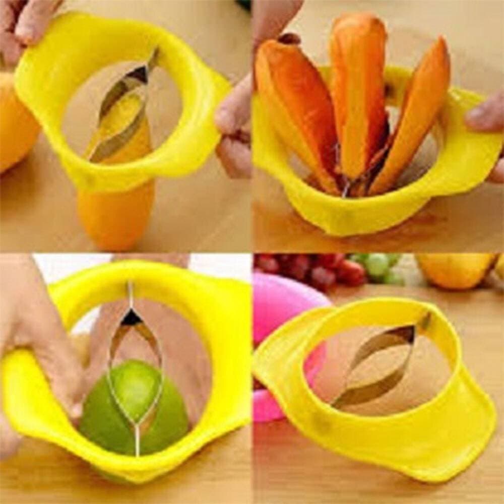 One Step Mango Cutter - Multicolor