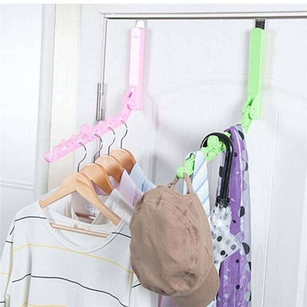 Plastic Drying Storage Rack Clothes Holder Folding Hanger