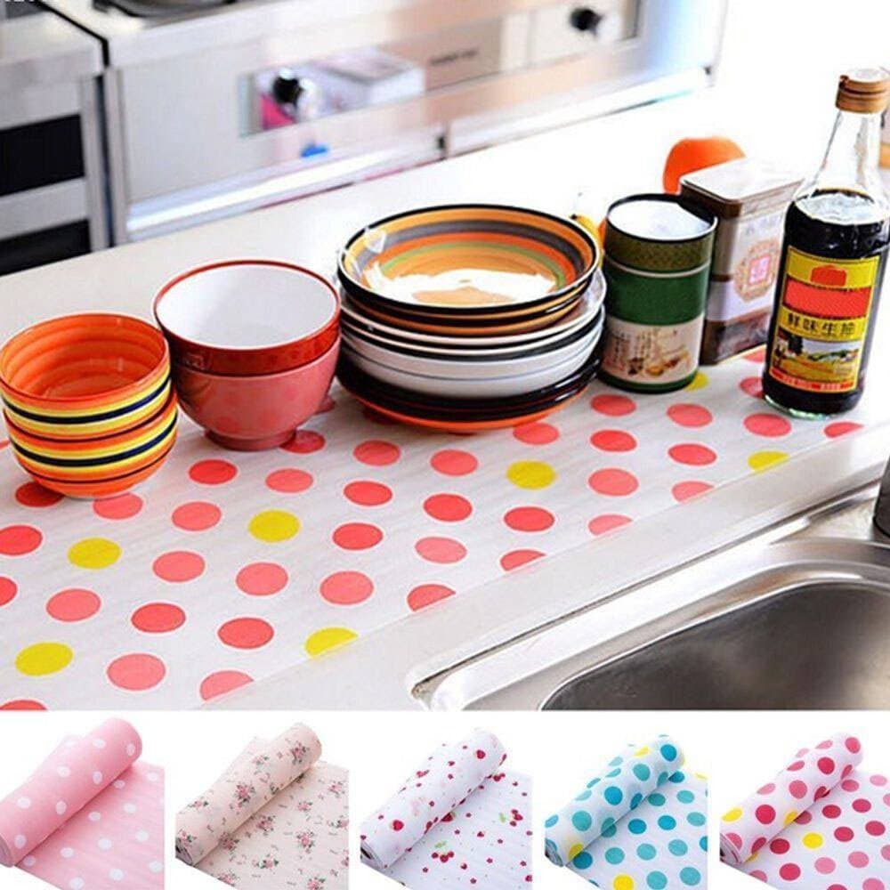 Antibacterial Waterproof Table Sheets (Pack of 1) Size 30*200cm - Multi