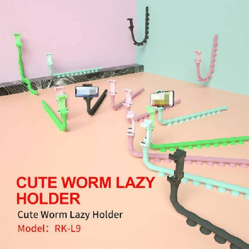Lazy Phone Holder Stand Caterpillar Suction Cup Cellphone Bracket Mount support Wall Desktop Pillar