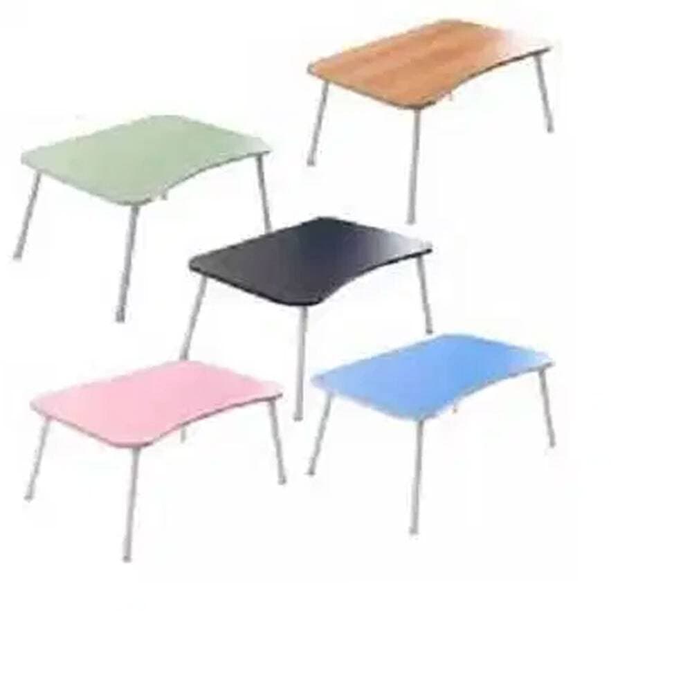 Multi-Functional Bed Side Laptop Table For Breakfast Reading and Study Table Foldable - Multi