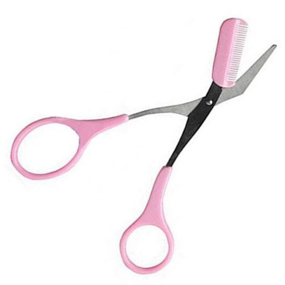 Mini Eyebrow Scissor with Comb