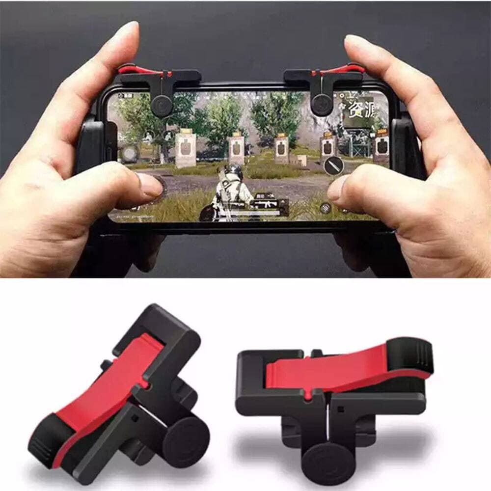D9 PORTABLE PUBG GAME CONTROLLER GAMEPAD MOBILE PHONE L1 R1 TRIGGER SHOOTING AIM KEY BUTTON GAMEPAD JOYSTICK FOR IOS ANDROID