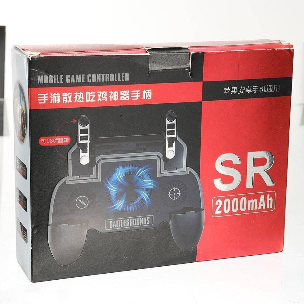Sr Game Controller With Trigger , Fan & power bank