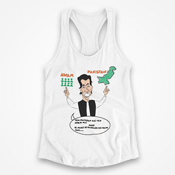 Mulk Ki Barbaadi Horahi Hai - Imran Khan - Tank Tops For Men