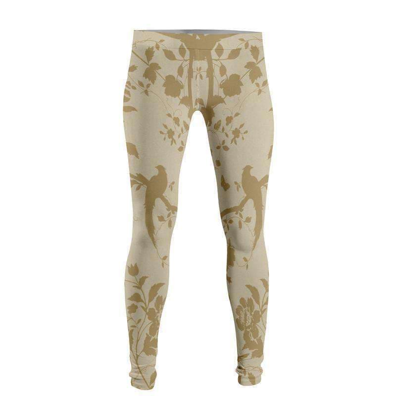Light Abstract Leggings Jersey Fabric For Ladies - Skin