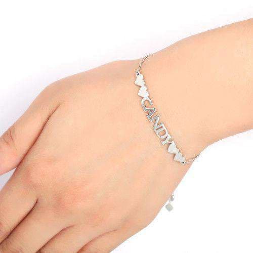 Customized Name Bracelet For Men - CANDY