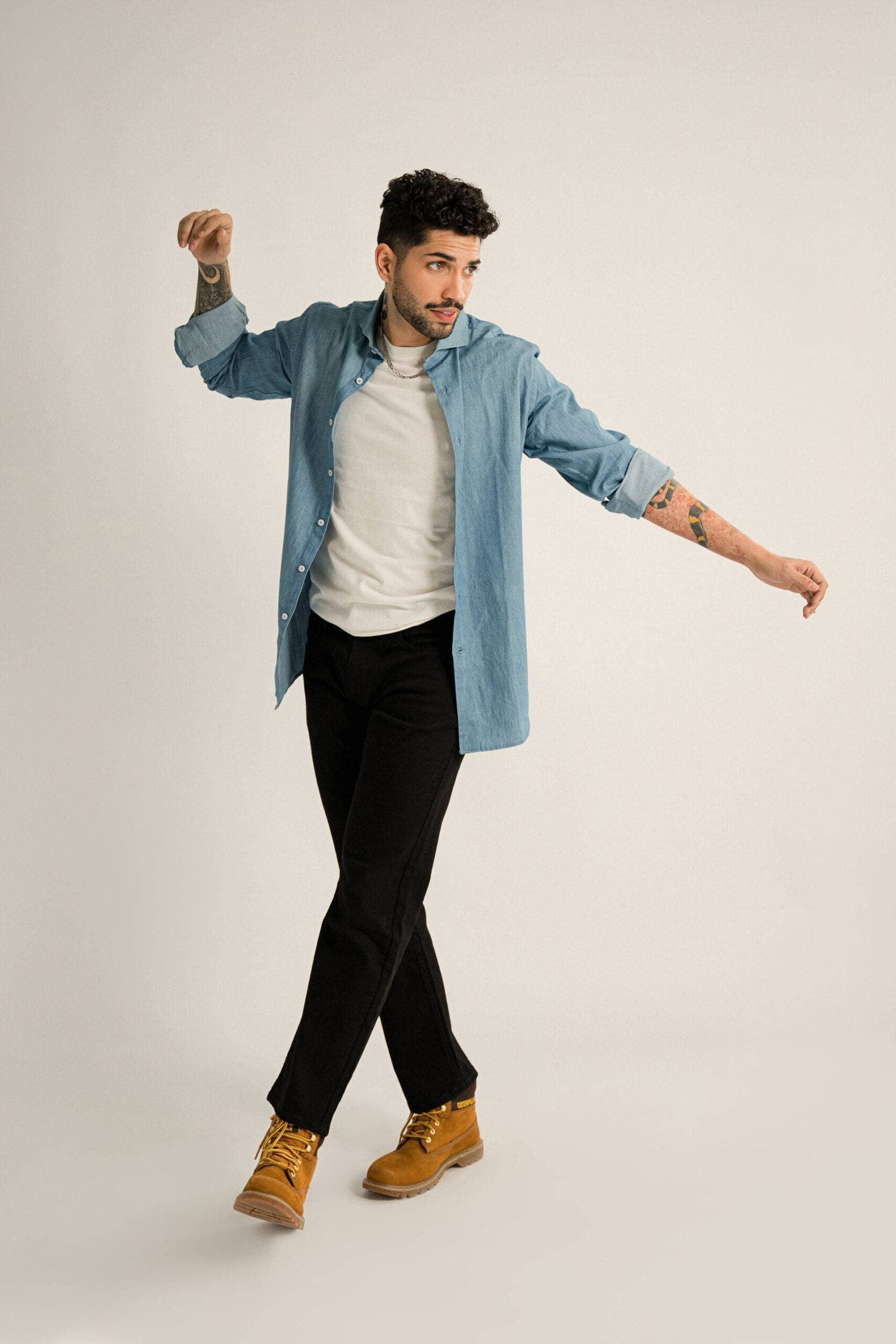 Rivvet Jeans - Denim Style Cotton Shirt