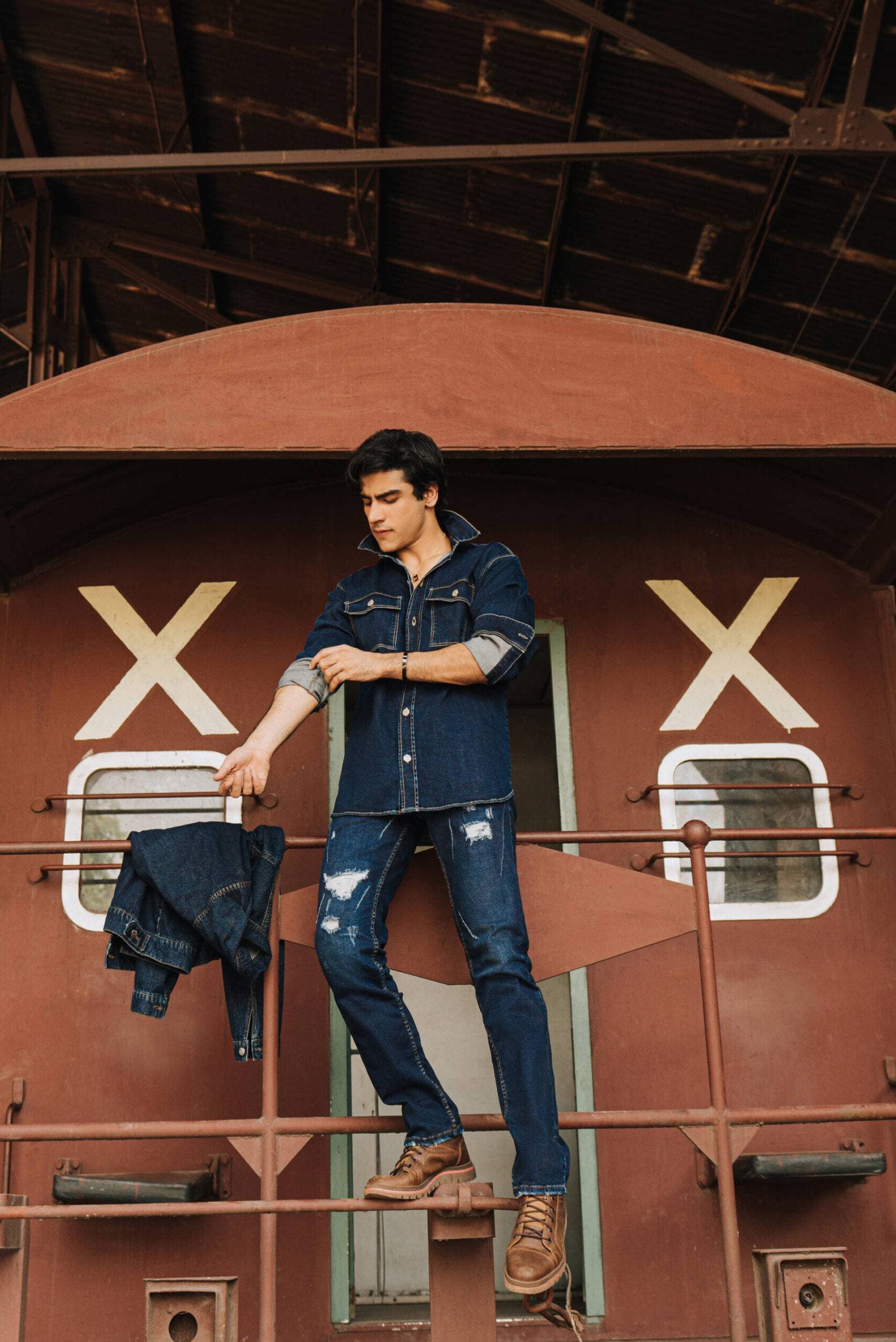 Rivvet Jeans - Dark Blue Denim Shirt