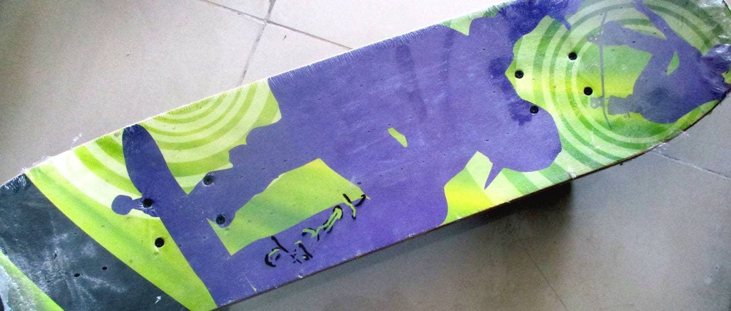 Wooden Skate Board - Large TR1752017