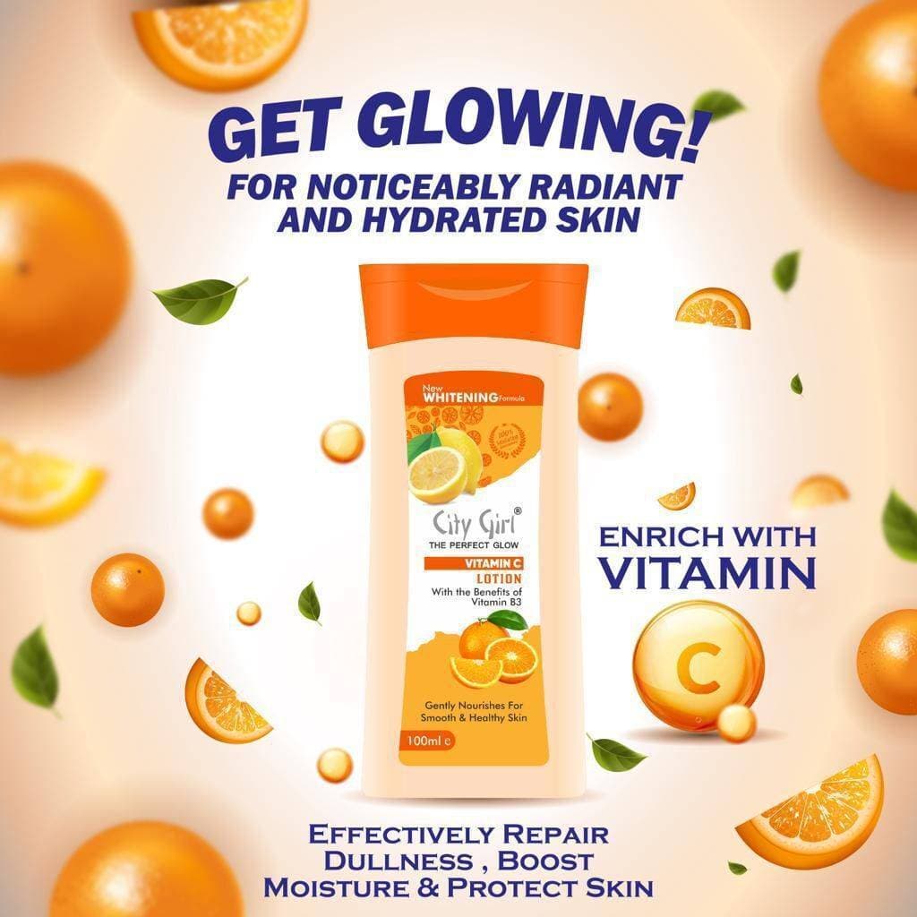 City Girl Vitamin-C Lotion - 100ML