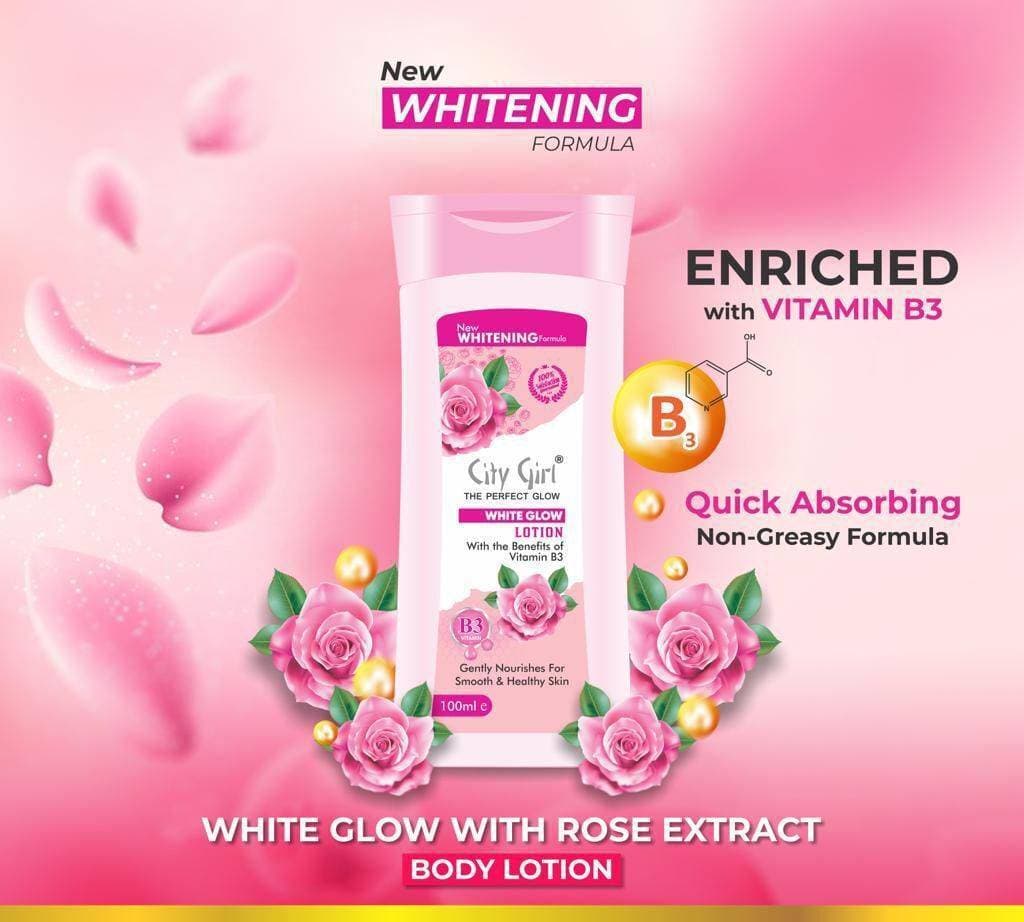 City Girl White Glow Lotion - 100ML