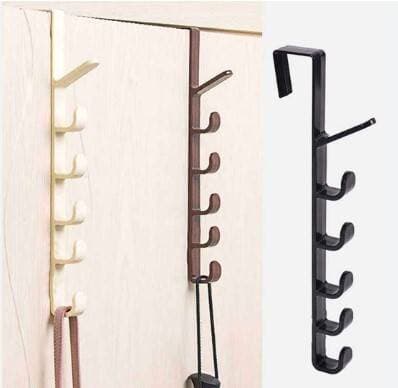 5 Level Over Door Hook For Hanging Clothes - 1 Piece