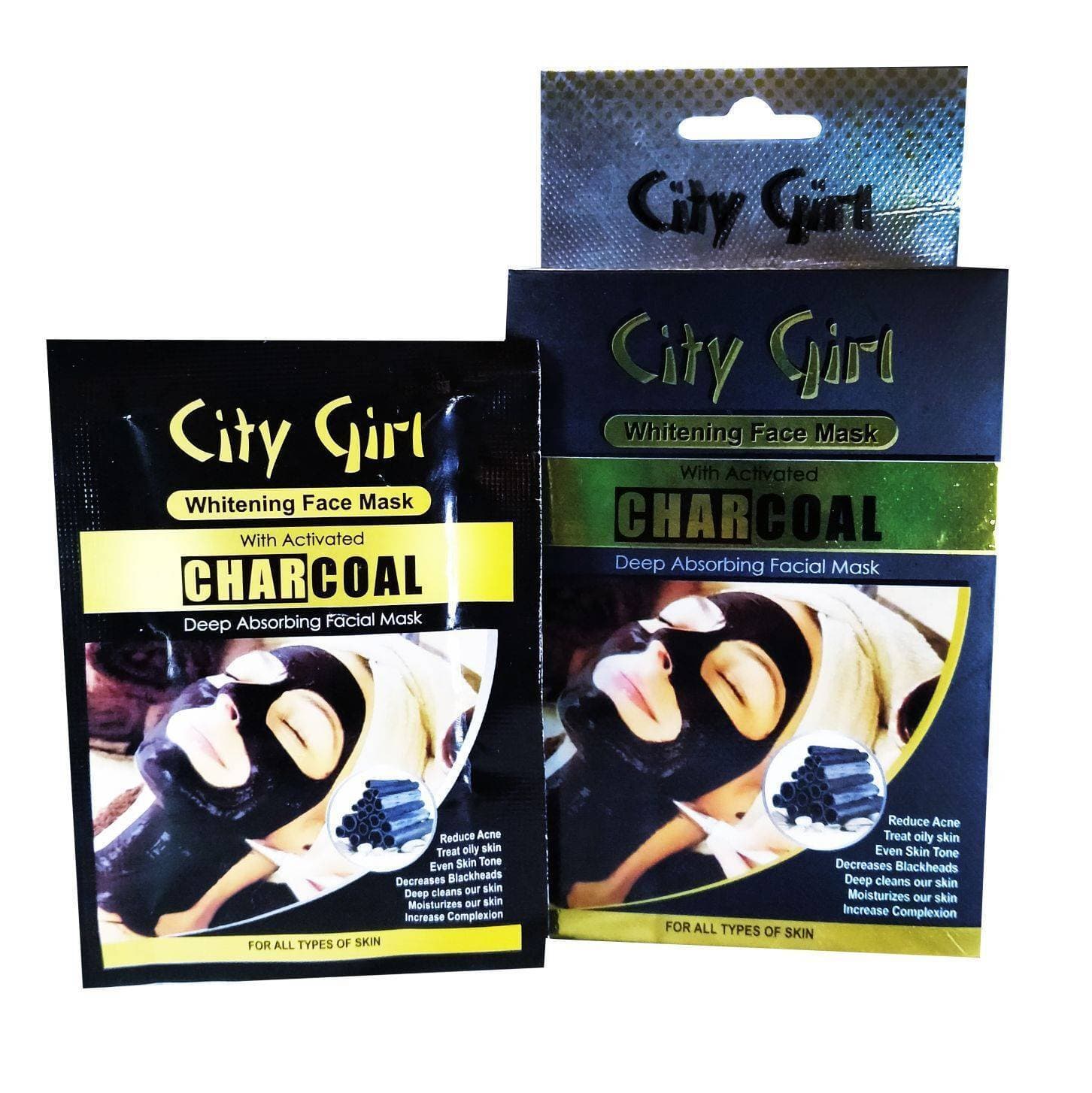 Charcoal Mask Sachet 10 Pcs Master