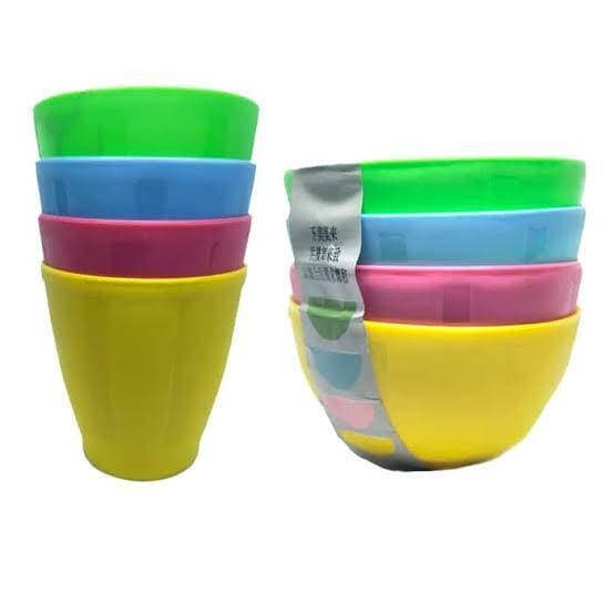 Pack Of 8 Unbreakable Glass, Bowl Set