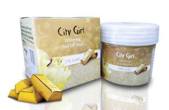 City Girl Gold Peel Off Mask Jar