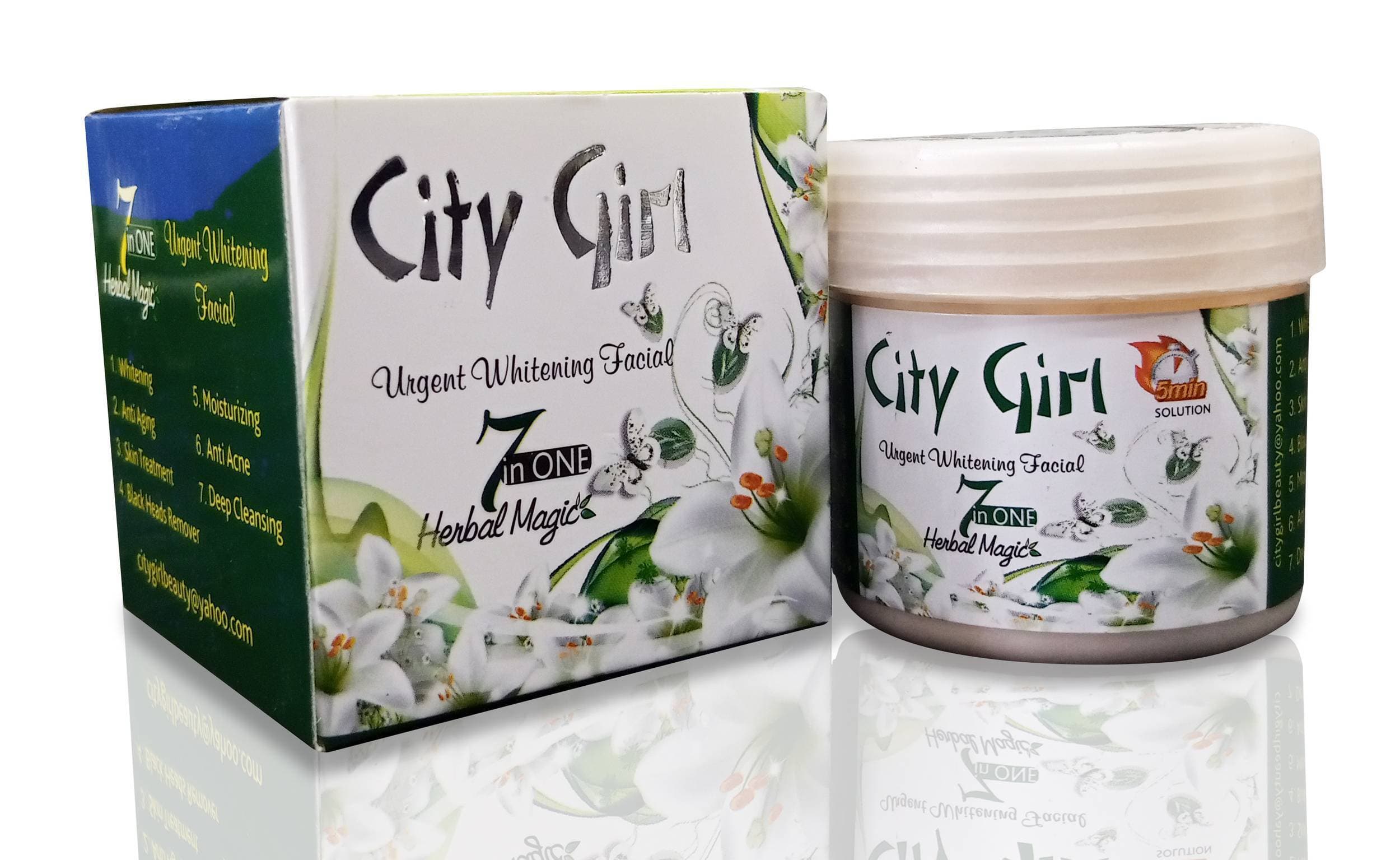 7 In 1 Urgent Whitening Facial Jar
