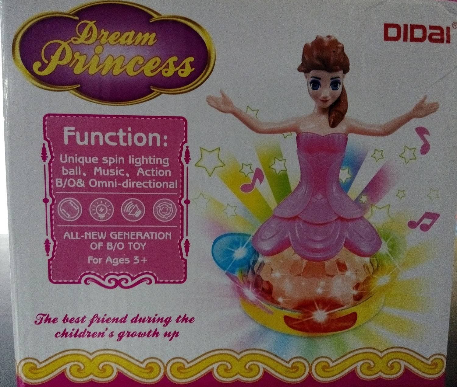 Battery Operated Princess Doll Toy for Girls TR14172018