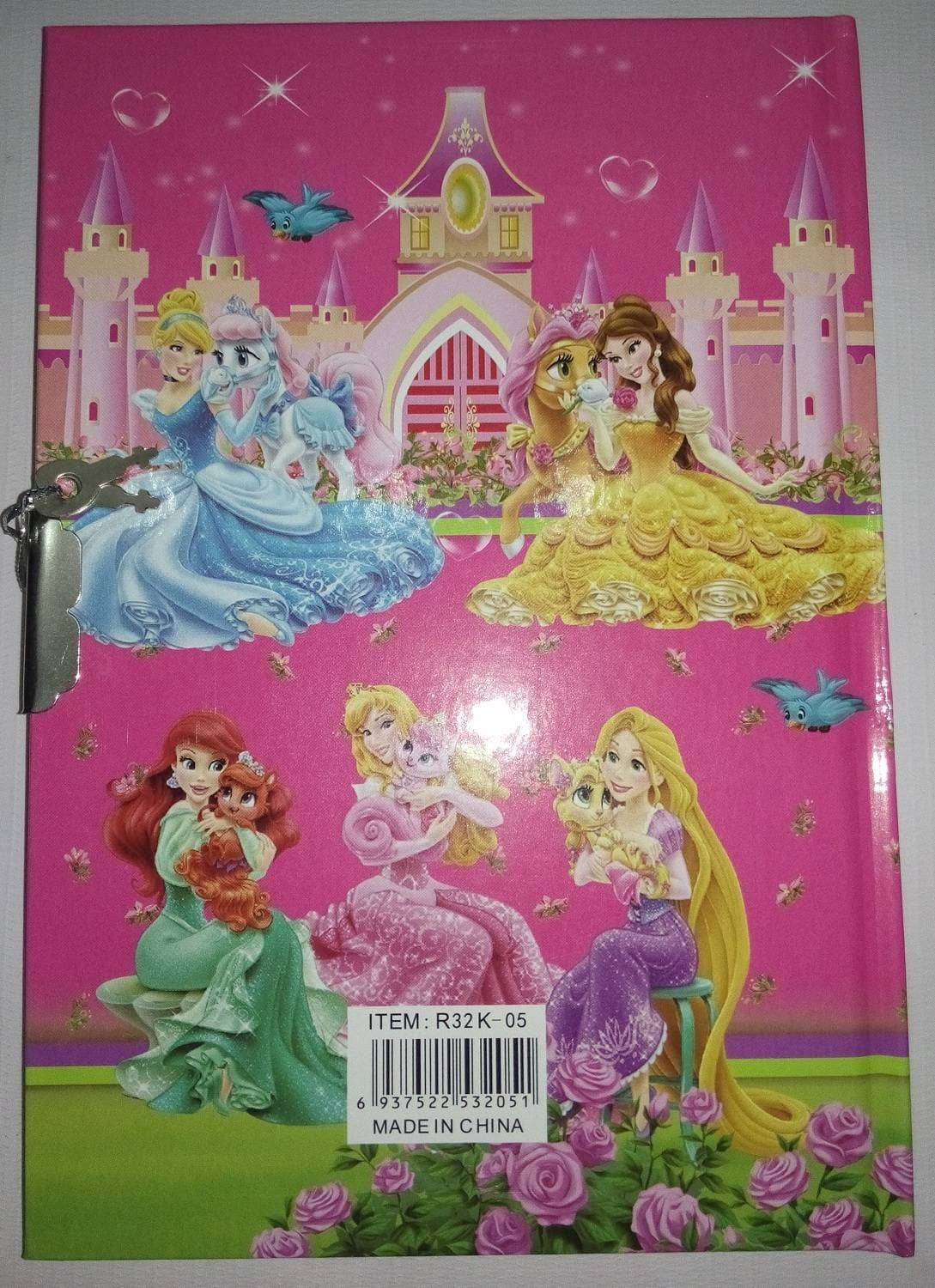 Princess Fancy Lock Diary - Small TR14362018
