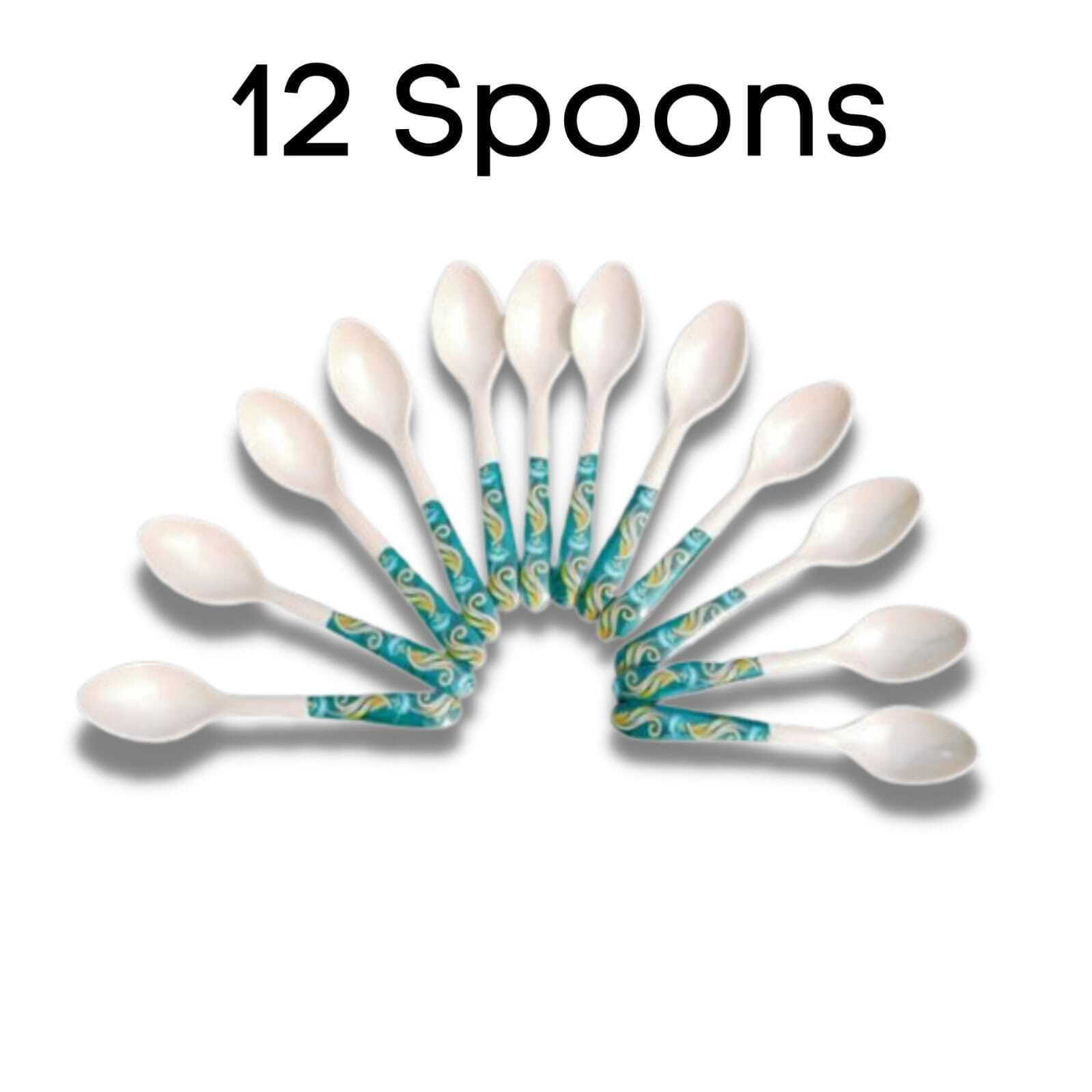 Melamine Serving Spoon - 12 Piece