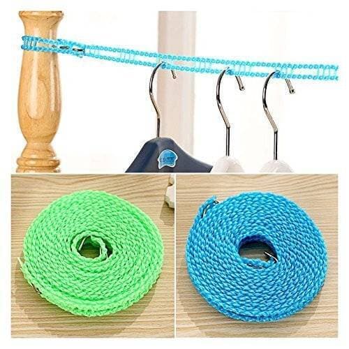 Windproof Clothesline Nylon Clothes Drying Rope - 5M