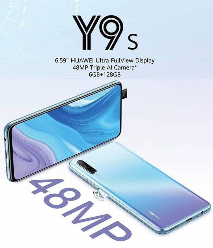 Huawei Y9s 2019 6GB/128GB 6.59 Display