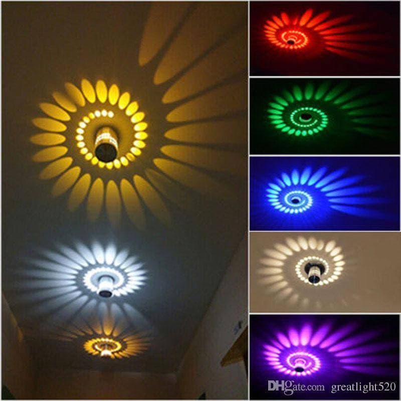 Magic Ceiling Spiral Lights