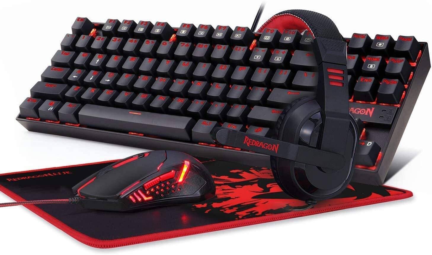 Redragon K552-BB Mechanical Gaming Keyboard and Mouse