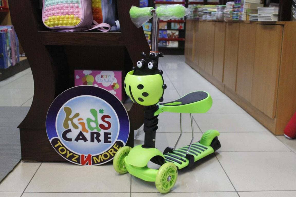 Ladybug Kids Scooter Green (Kc5340)