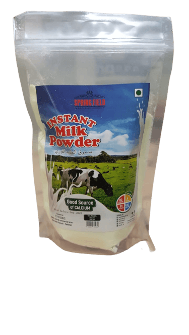 Spring Field Instant Milk Powder Pouch - 390G