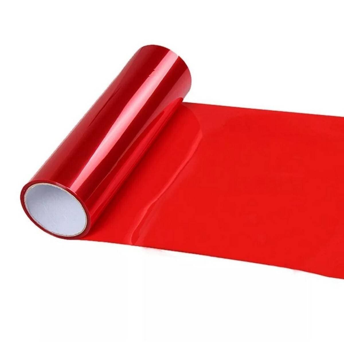 Multipurpose 3 Feet Super Glossy Shine Red Lamination Tape