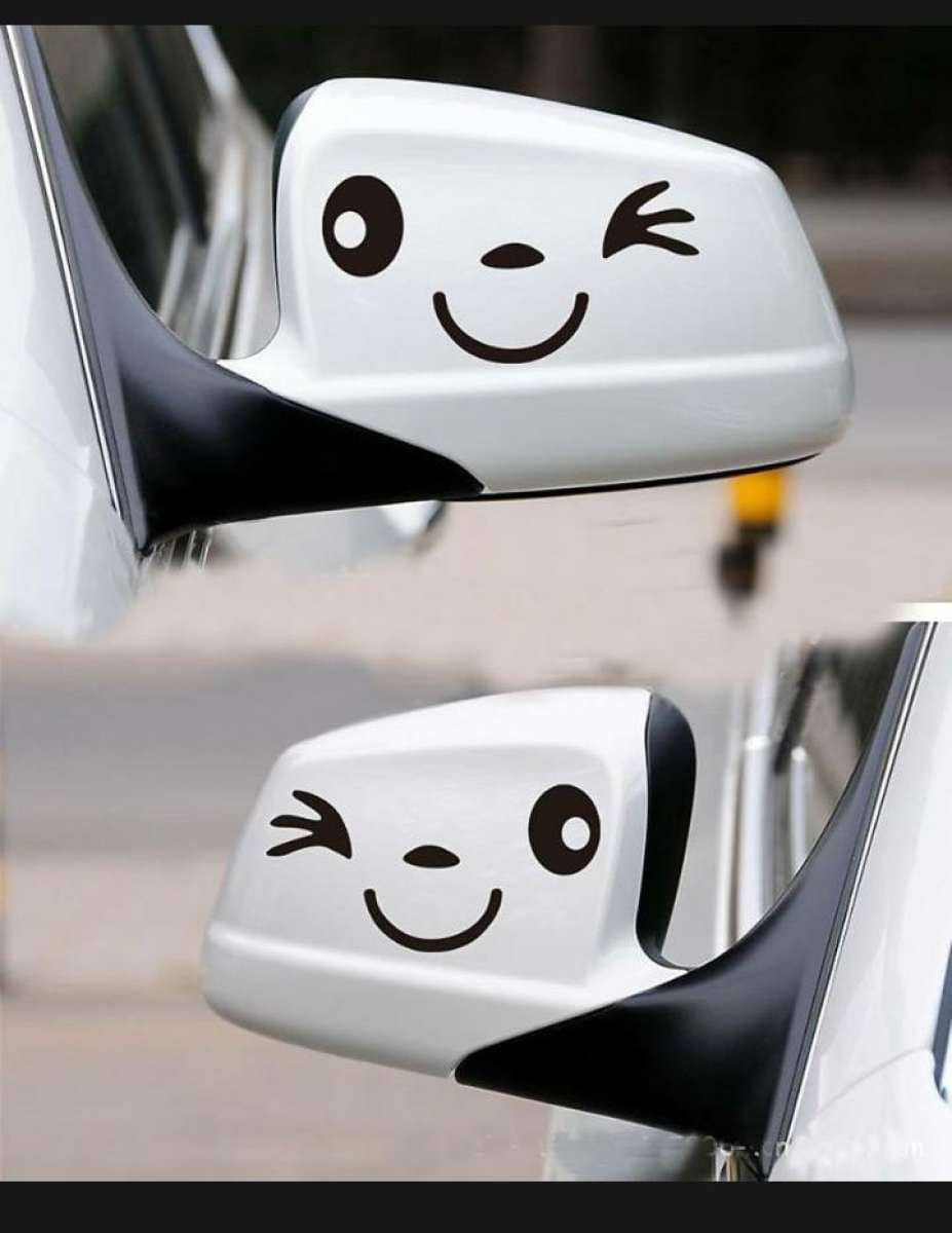 Multiuse Eye Blinking Sticker For Laptops, Cars & Mobiles - Pack of 2 PCS