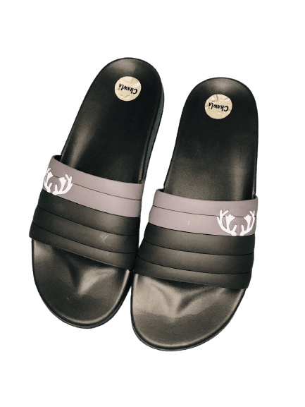 Chawla Casual Flip Flop For Men - Gray & Black