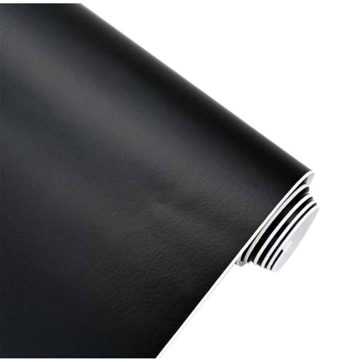 12 X 36 Inches Matte Mat Black Sticker Carbon PVC Paper 3 Feet's For Mobiles