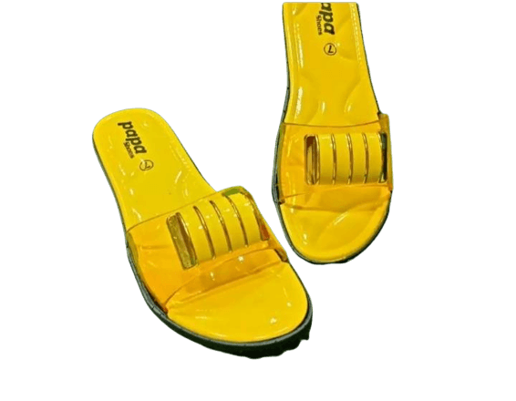 Chawla Casual Flip Flop For Women - Yellow