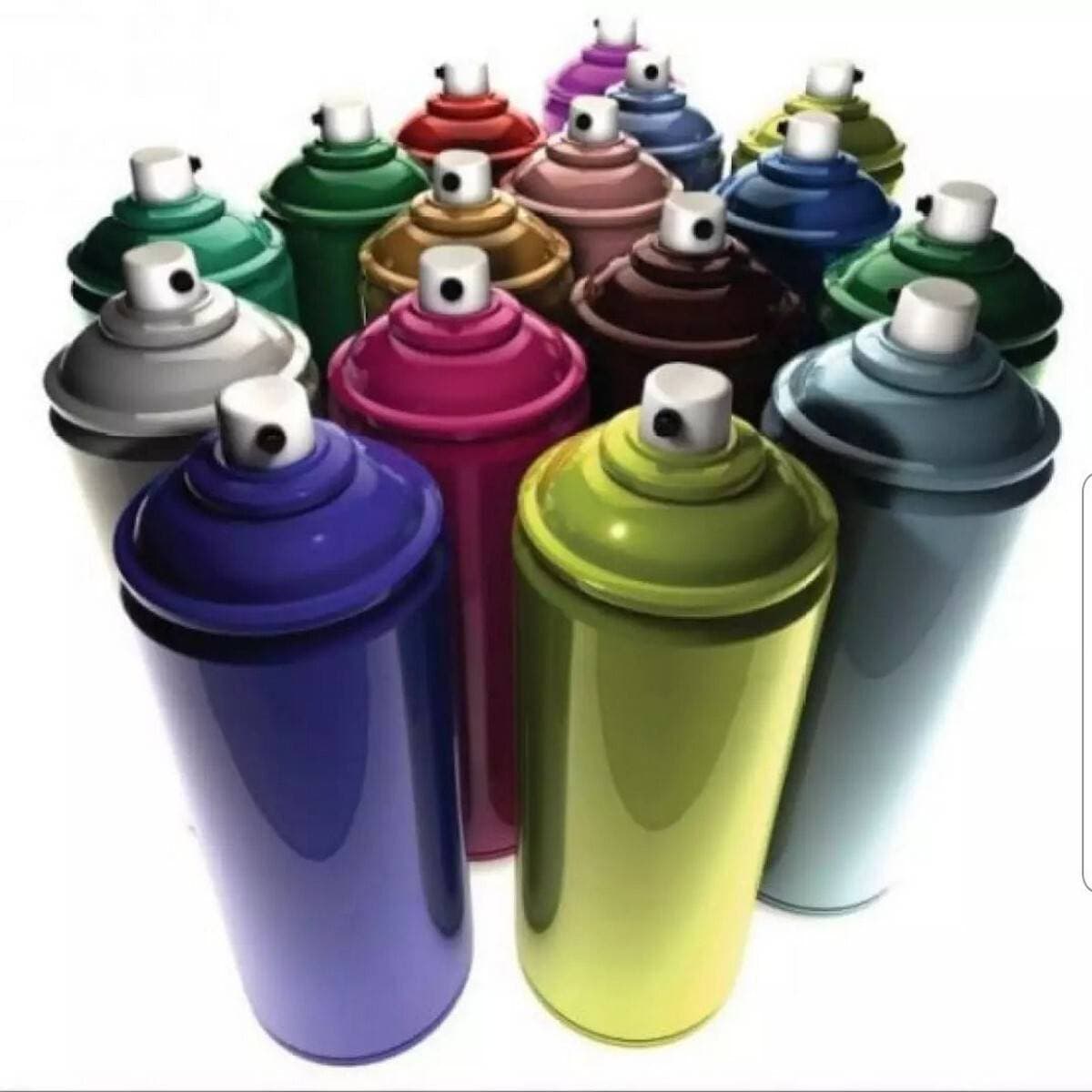 Black Spray Paint Pure Colour  300 Gm Bottle