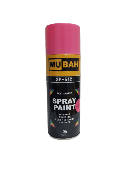 Aerosool Spray Paint Pink Peach Red Colour Scarlet 300Gm