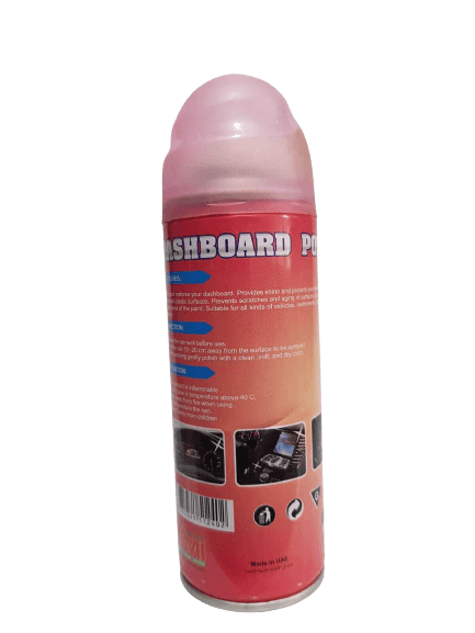 Silicone Dashboard Leather And Tyre Polish Spray