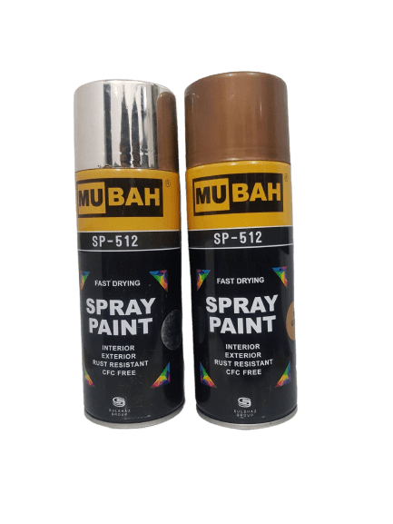 Multipurpose Aerosool Paint Spray Bottles - 300G - Pack Of 2 Bottles