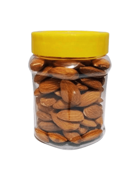 Natural And Fresh American Almonds Jar - 500 Grams Badaam