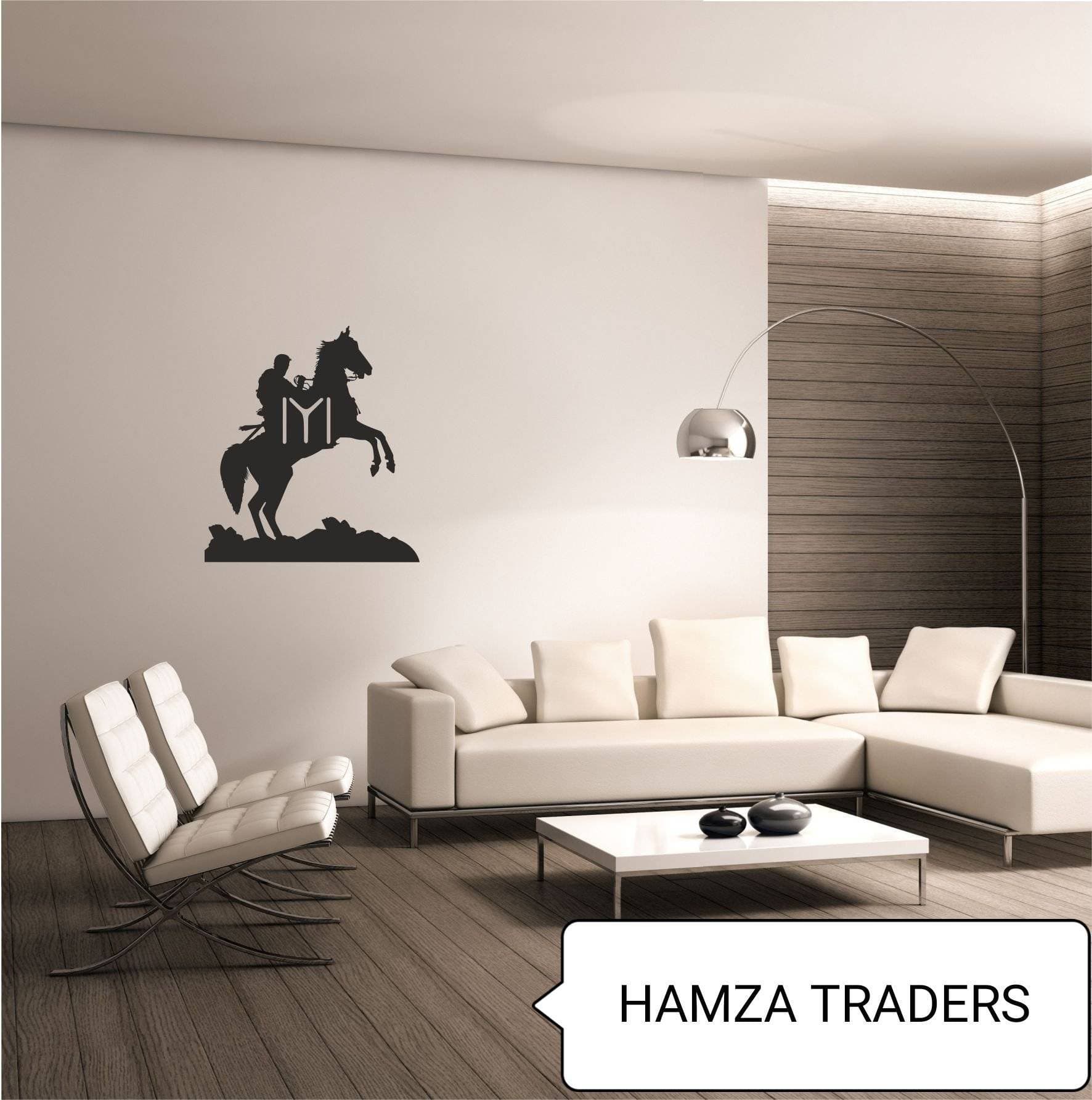 Ertugral Ghazi Horse Wall Sticker For Drying Room
