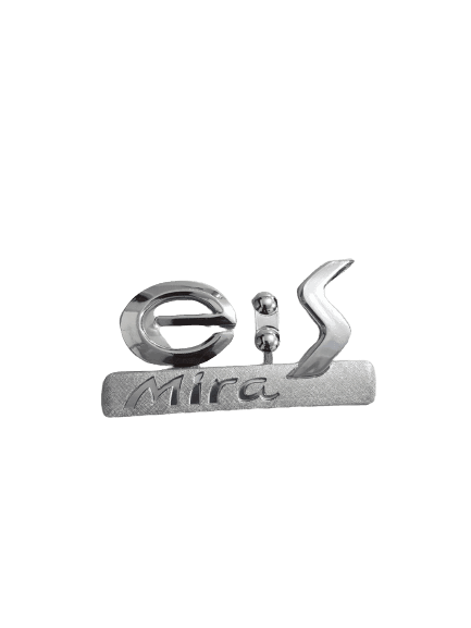 Daihatsu Mira Genuine Hard Back Diggi Monogram - 1 Piece