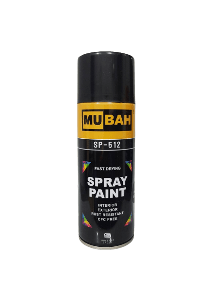 Aerosool Spray Paint Pure Matt Black Super Matte Finish 300Gm