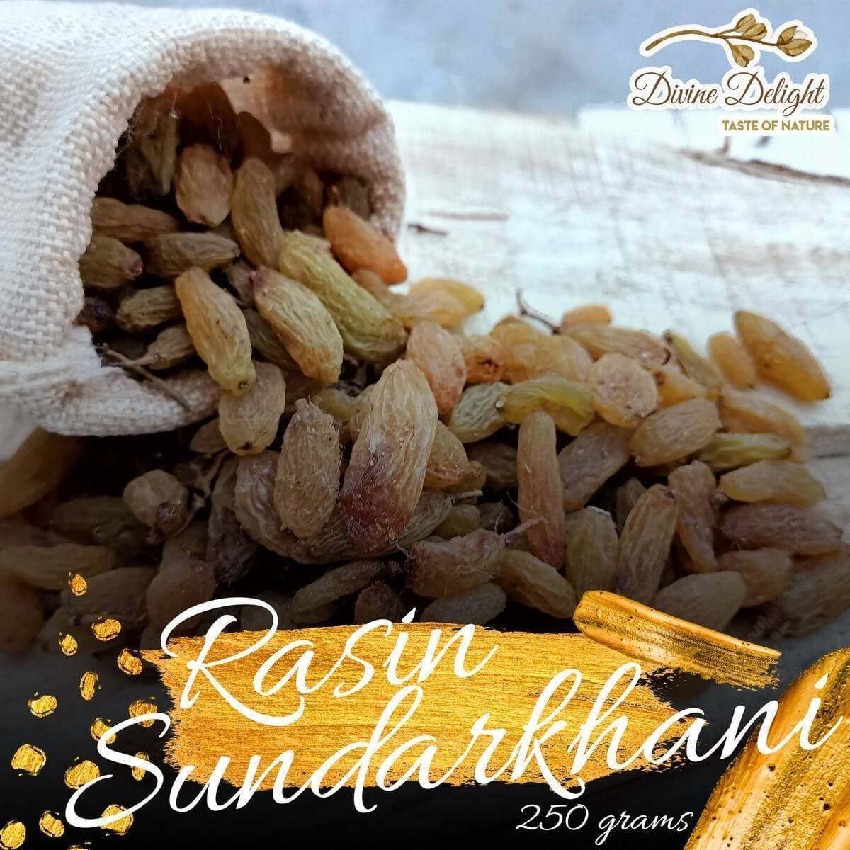 Fresh Sundarkhani Raisin - Pack of 250 Grams Kishmish