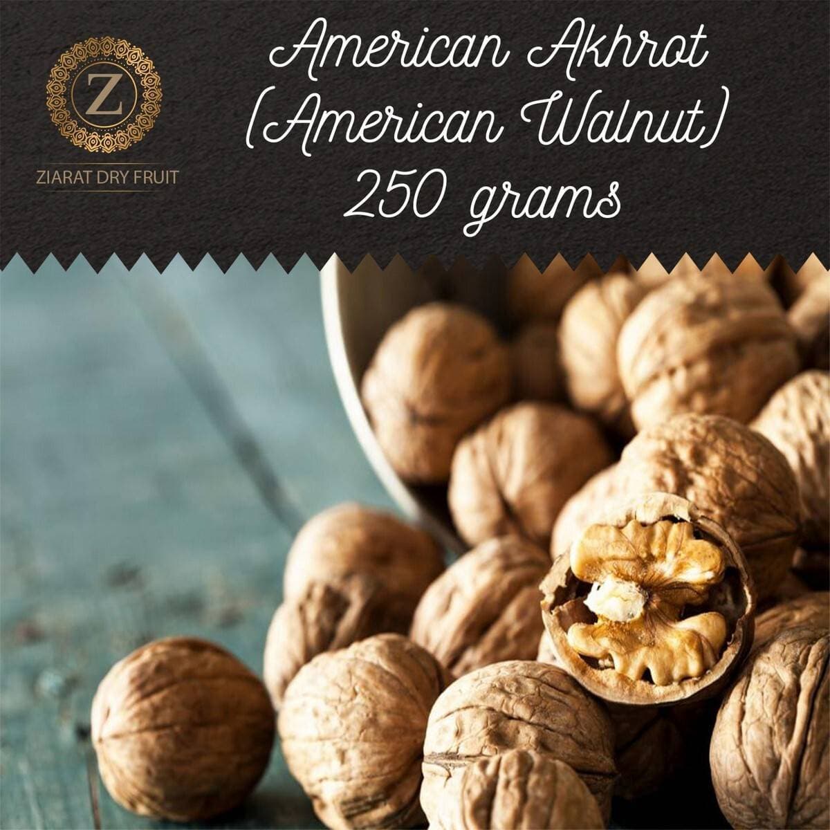 Fresh American Walnut Dry Fruit - Pack of 250 Grams Akhrot