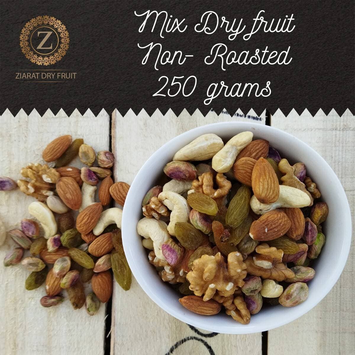Fresh Non-Roasted Mix Dry Fruit - Pack of 250 Grams Mix Mewa